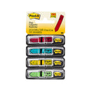 Post It Sign Here Flags Primary Colours 12 X 45Mm 4 Pack Box Of 6