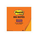 Post It Super Sticky Big Notes Orange 279 X 279Mm