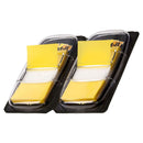 Post It Flags Yellow 25 X 43Mm 2 Pack Box Of 6