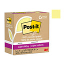 Post It Ss 76X76 70 Sheet Pad Pack Of 5 Box Of 6