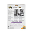 Post It Lined Easel Pads Canary Yellow 635 X 762Mm Box Of 2