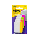 Post It Filing Tabs Pink Green Orange Yellow 50 38Mm 24 Pack Box Of 6