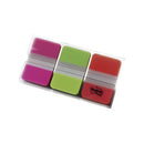 Post It Index Tabs Pink Green Orange 25 X 43Mm 3 Pack Box Of 6
