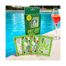 Pot Leaf Playing Cards Waterproof Novelty Playing Cards