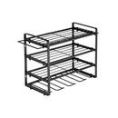 4 Layers Drills Power Tool Rack Organizer Holders Wall Mount