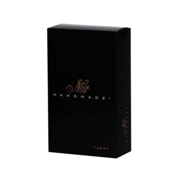 Power Wetlook Panty With Gold Clasp Black