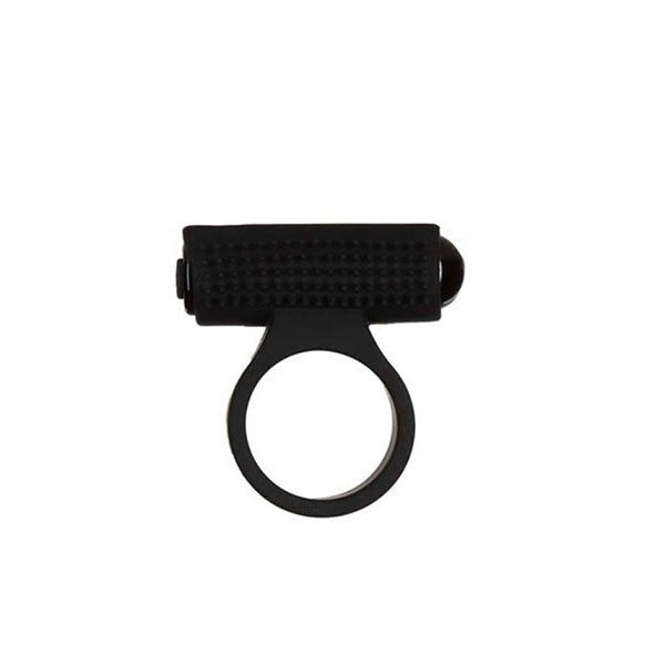 Power Bullet Cosmic Cock Ring With Bullet Black