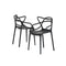 Pp Outdoor Dining Chairs X4 Portable Stackable Chair Patio Furniture