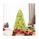 Pre Lit Tinsel Christmas Tree Artificial With 688 1300 Lush Branch