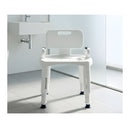 Premium Adjustable Shower Chair With Armrests 158Kg Capacity