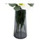 Premium Faux Tiger Lily Bouquet With Eucalyptus In Glass Vase