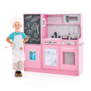 Pretend Play Kitchen With Accessories And Simulated Sounds