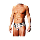 Prowler Leather Pride Open Brief White
