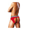 Prowler Open Back Brief Red White