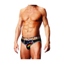 Prowler Oversized Paw Open Back Brief Black