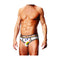 Prowler Oversized Paw Open Back Brief White