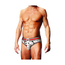 Prowler Puppie Print Open Brief Red