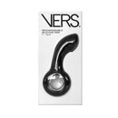 Vers Rechargeable Silicone P Spot Vibe Black 13 Cm Prostate Massager