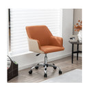 Pu Swivel Home Office Chair With Adjustable Height Ergonomic Design