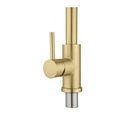 Pull Out 3 Water Pattern Kitchen Swivel Mixer Tap Laundry Sink Faucet