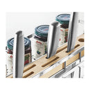 Pull Out Kitchen Cupboard With Hooks And Knife Block Fits 450Mm