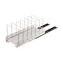 Pull Out Kitchen Pot Pan Lid Storage Rack Organizer Cookware Shelves
