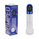 Pumped Engage Automatic Penis Pump Auto Penis Pump Metallic Blue