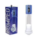 Pumped Hyperlift Usb Rechargeable Auto Pump Metallic Blue Clear