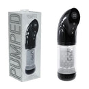 Pumped Strokemate Usb Rechargeable Masturbator Black Clear