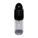 Pumped Strokemate Usb Rechargeable Masturbator Black Clear