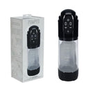 Pumped Technothrust Auto Masturbator Usb Rechargeable Black Clear