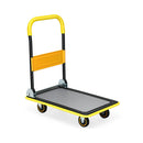 Folding Push Cart Dolly With 360 Degree Swivel Wheels