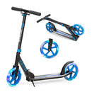 Folding Kick Push Scooter With Flashing Led Wheels