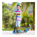 Folding Kick Push Scooter With Flashing Led Wheels