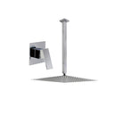 16 Inch 400Mm Rain Shower Head Stainless Steel Square Chrome