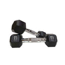 Morgan Rubber Hex Pack 110Kg 1 To 10Kg Plus Vertical Stand