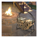 102Cm Firewood Rack With For Indoor And Outdoor Use