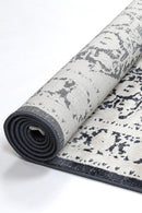 Willow Haven Navy Traditional Rug