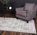 Winter Haven Grey Traditional Rug