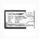 Cameron Sino Cs Trb628Tw 1800Mah Battery For Retevis Rb628 Radio