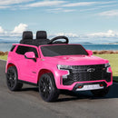 Kids Ride On Car Licensed Tahoe Electric Toys Horn Remote 12V Pink