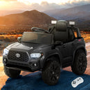 Kids Electric Ride On Car Tacoma Off Road Jeep Toy Cars Remote 12V Black