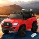 Kids Electric Ride On Car Tacoma Off Road Jeep Toy Cars Remote 12V Red
