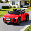 Ride On Car Licensed R8 12V Electric Car for Kids Battery Red
