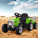 Electric Ride On Car Kids Ride On Cars Tractor Toy 12V Green