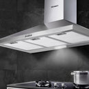 900mm Range Hood 90cm Rangehood Stainless Steel