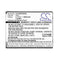 Cameron Sino Cs Wkr200Sl 2600Mah Battery For Wiko Robby 2 Mobile