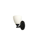 Traditional Metal Wall Light Black