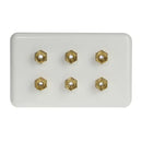 Home Theatre 3 Speaker Wall Plate