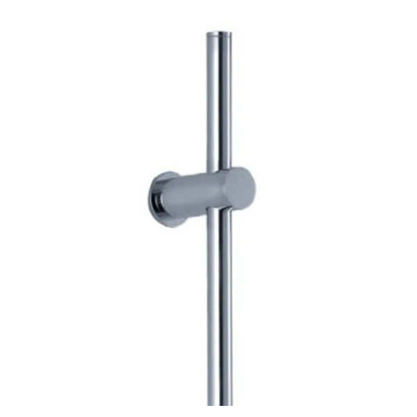 Round Shower Rail with Inlet